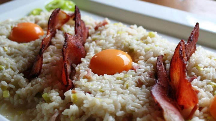 RISOTTO_with_PANCETTA_BACON_and_EGGS